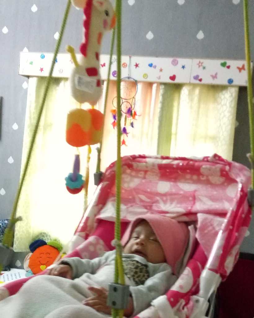 My 2 months old baby boy has swelling on his testicles from d day he